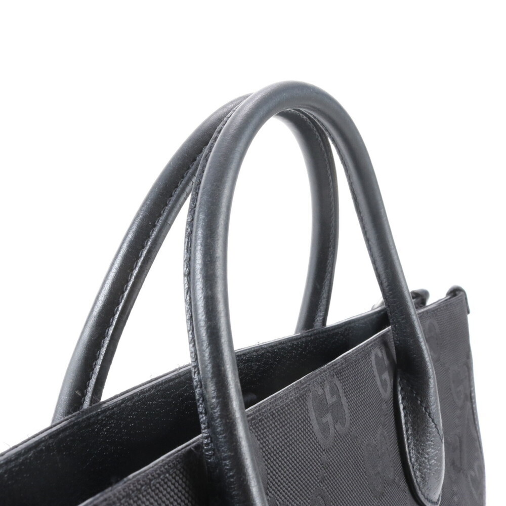 GUCCI Black Leather Tote Bag - Picture 2 of 12